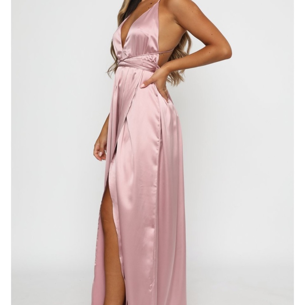 WHITE FOX Maxi Dress: THIS IN WHITE